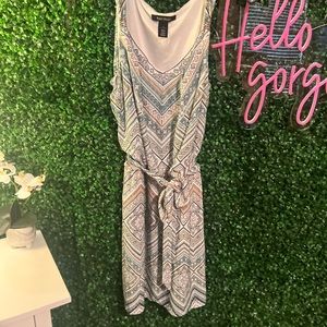 White House Black Market Sleeveless Summer Dress NWOT